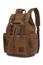 Goblincore Retro Canvas Backpack cottagecoreclothes