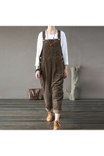 Goblincore Corduroy Jumpsuit cottagecoreclothes
