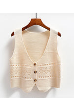 Short knitted Cottagecore Fall Cardigan cottagecoreclothes