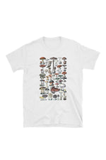 Vintage Mushroom Print T-Shirt cottagecoreclothes