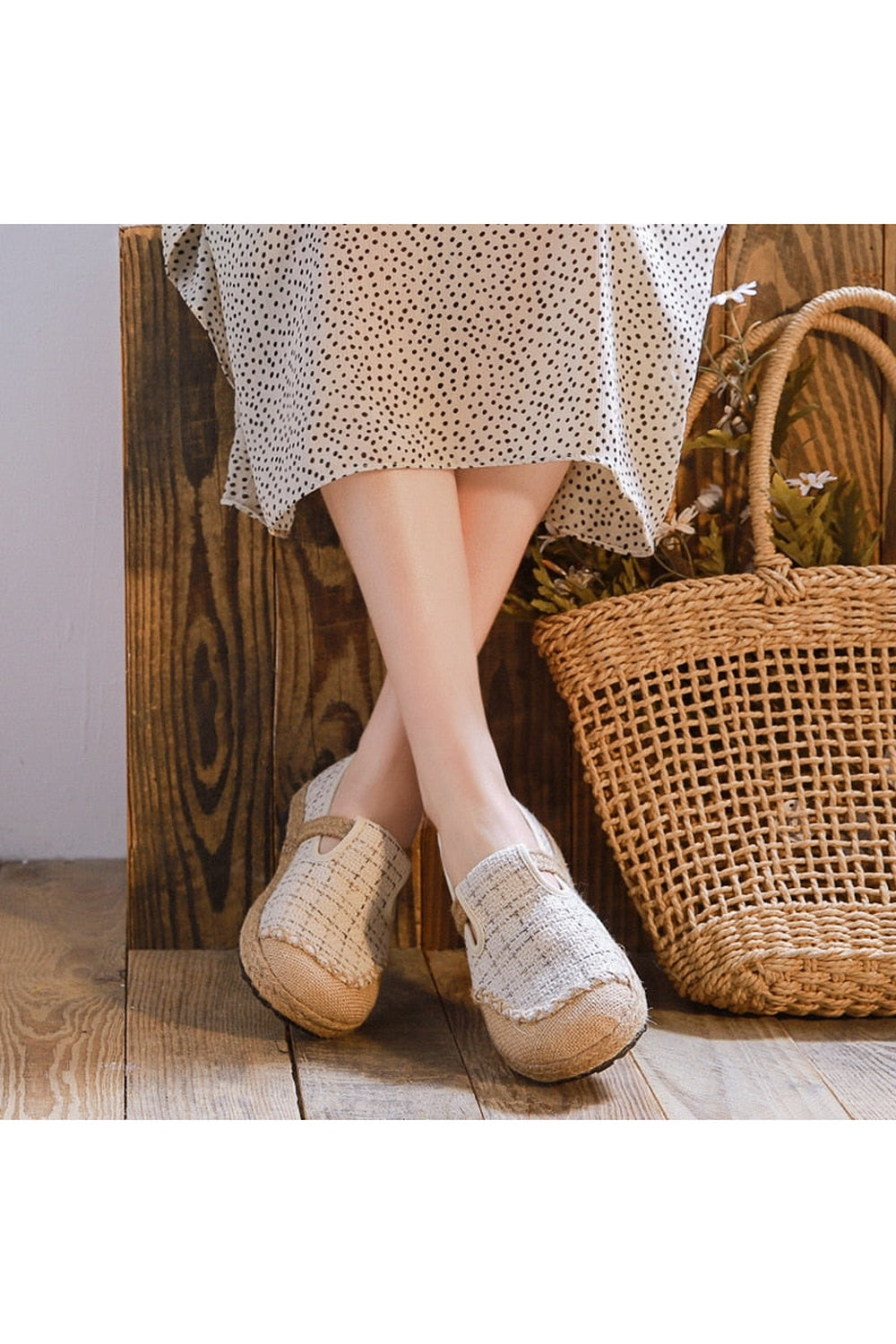 Cottagecore Canvas Espadrilles cottagecoreclothes