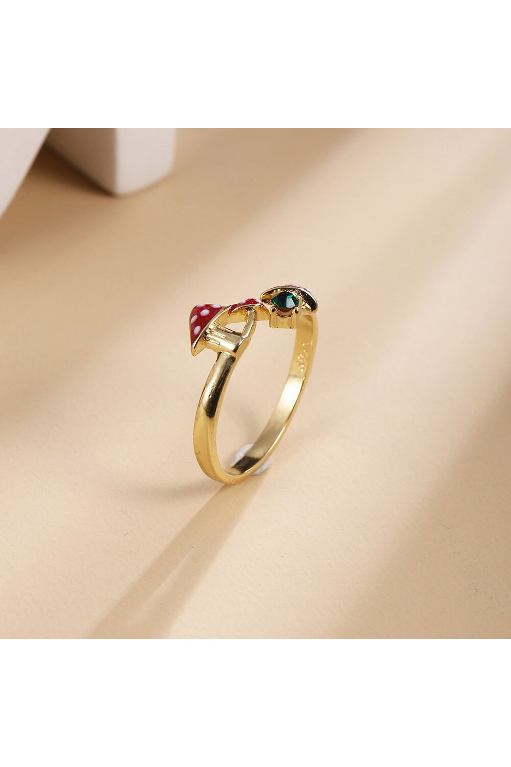 Retro Aesthetics Mushroom Ring cottagecoreclothes