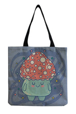 Mushroom Print Shopping Bag cottagecoreclothes