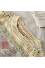 Retro Vitage Knit Fall Sweater cottagecoreclothes