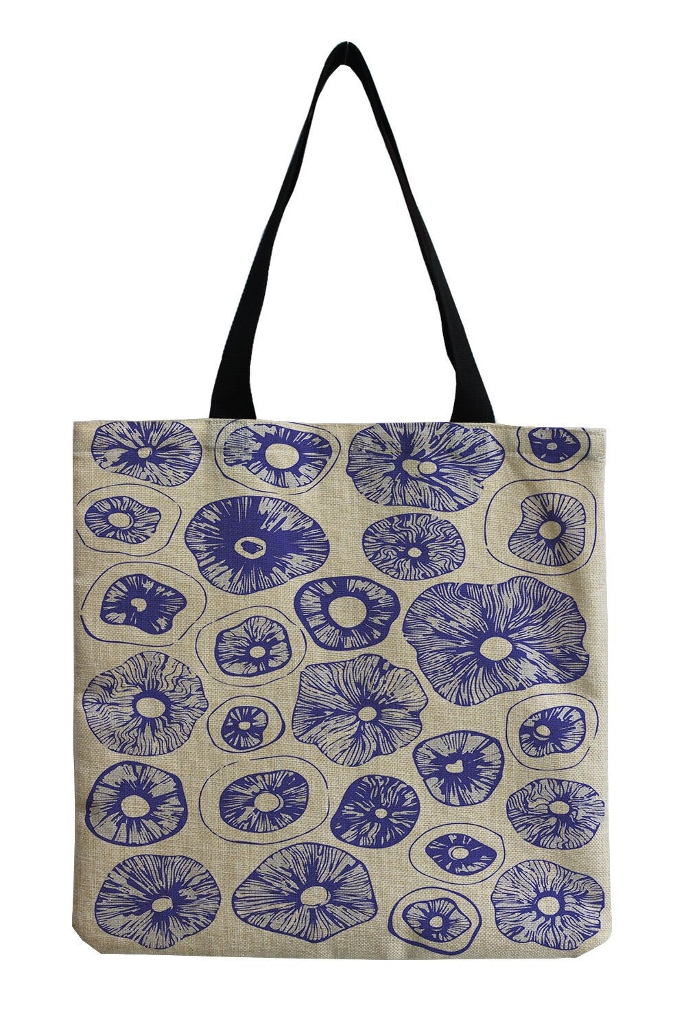 Mushroom Print Shopping Bag cottagecoreclothes