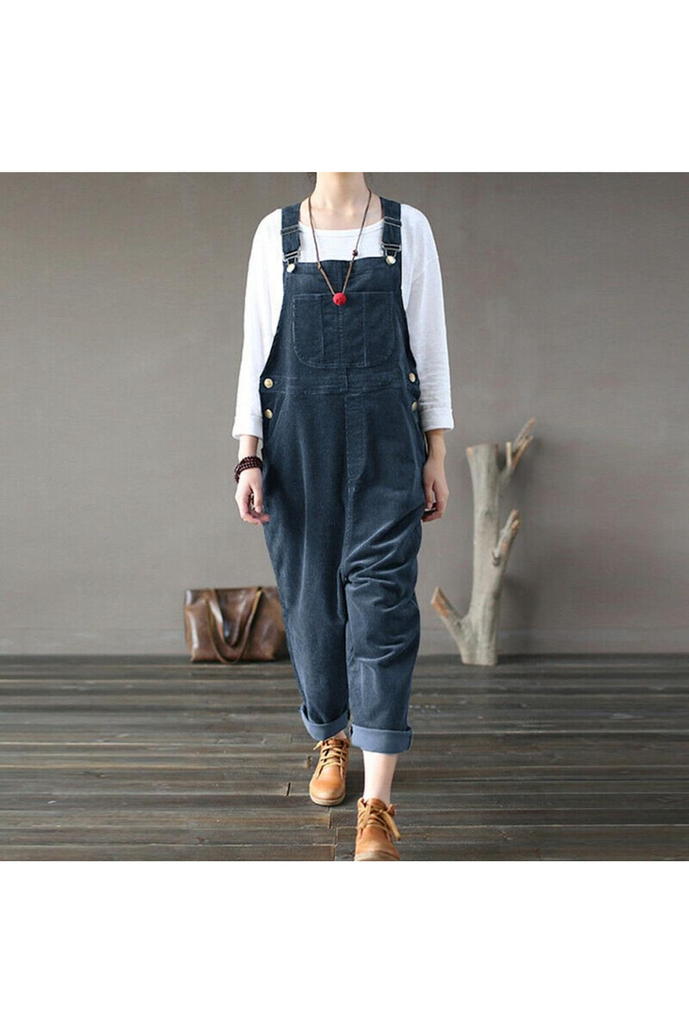 Goblincore Corduroy Jumpsuit cottagecoreclothes