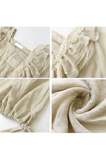 Mori Girl Ruffles Retro Dress cottagecoreclothes