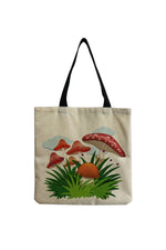 Mushroom Print Shopping Bag cottagecoreclothes