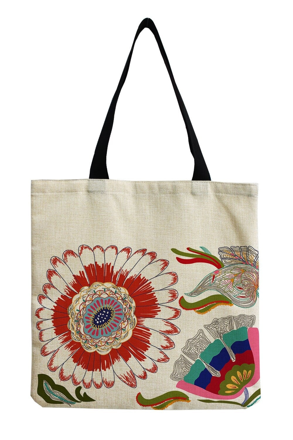 Mushroom Print Shopping Bag cottagecoreclothes