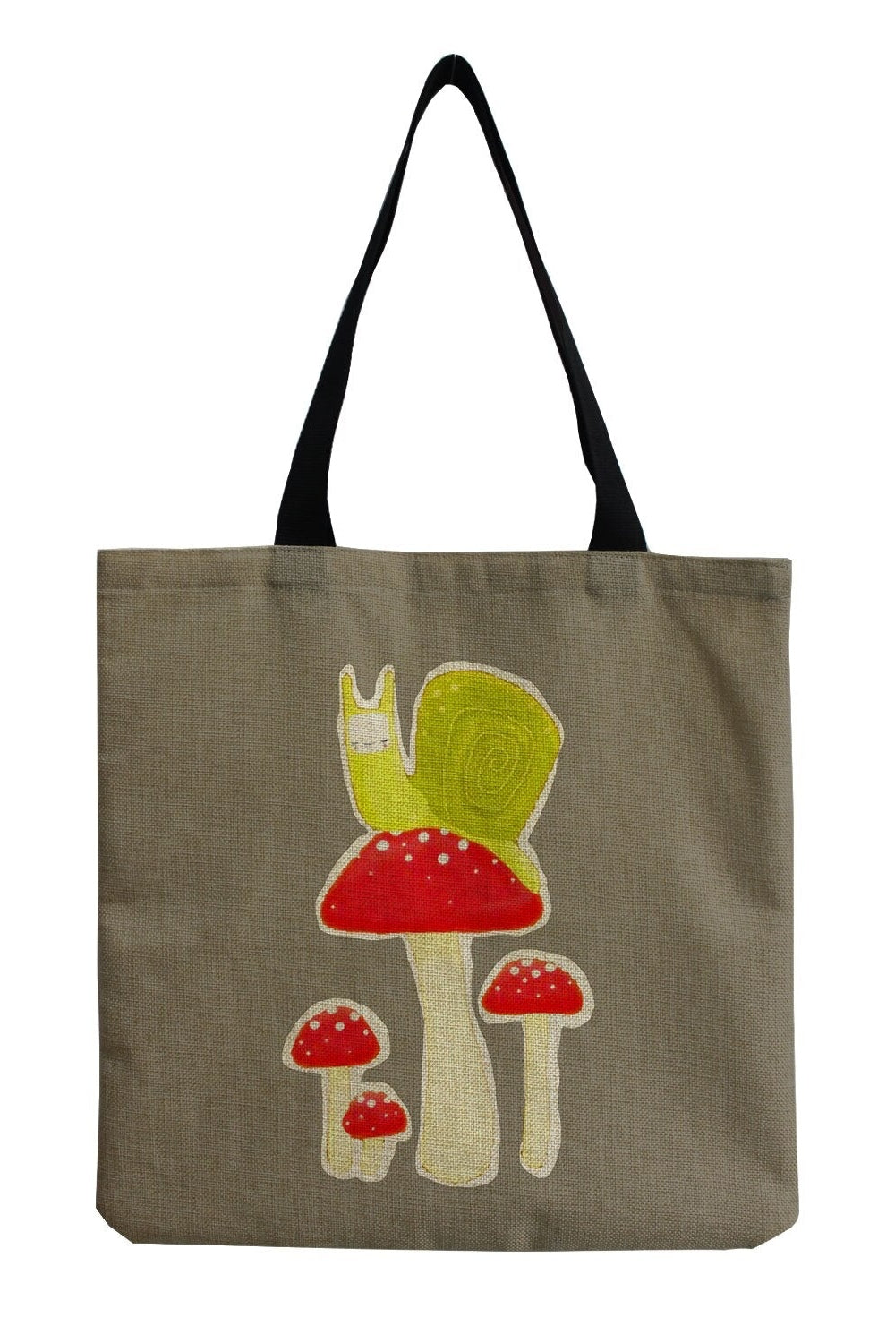 Mushroom Print Shopping Bag cottagecoreclothes