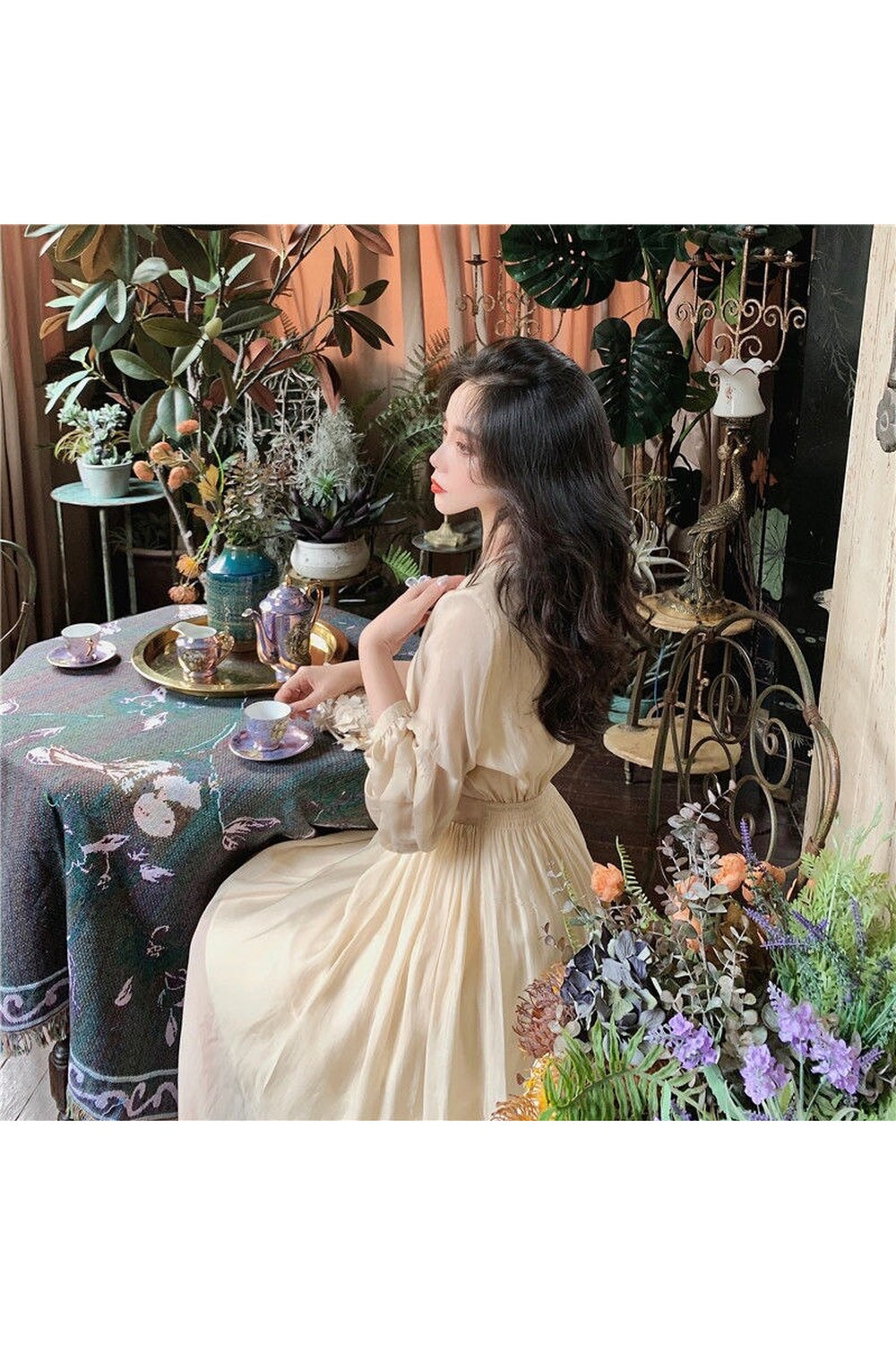 Fairycore Elegant Princess Dress cottagecoreclothes