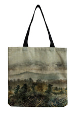Mushroom Print Shopping Bag cottagecoreclothes
