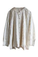 Flowers Embroidery Lace Shirt cottagecoreclothes