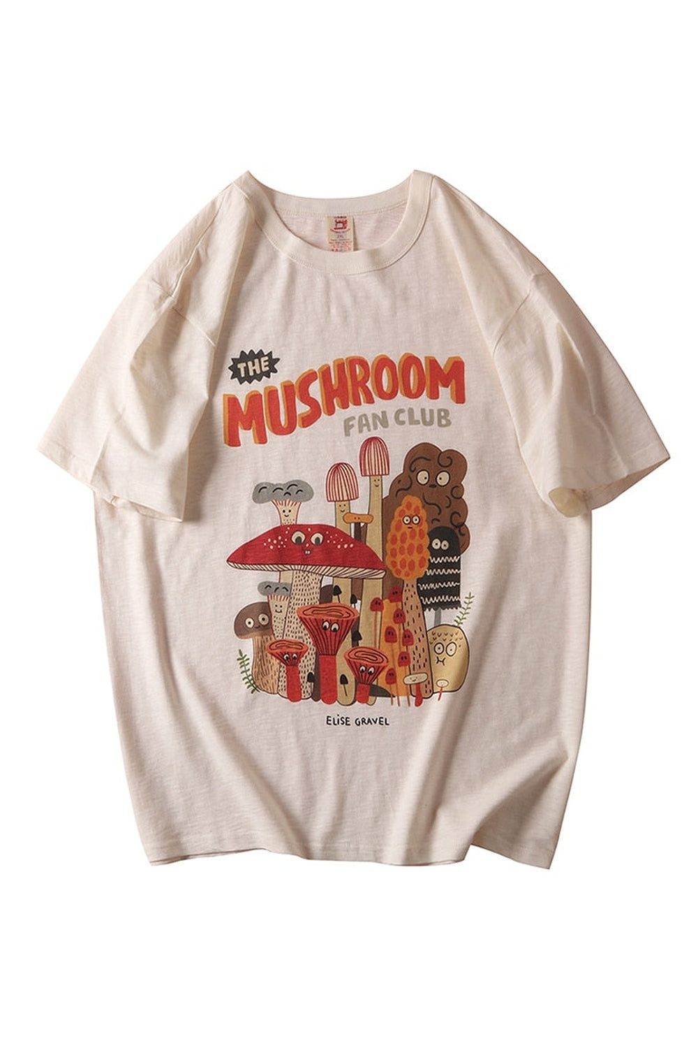 T-shirt with mushroom print cottagecoreclothes