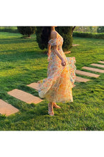 Vintage Aesthetic Midi Dress cottagecoreclothes