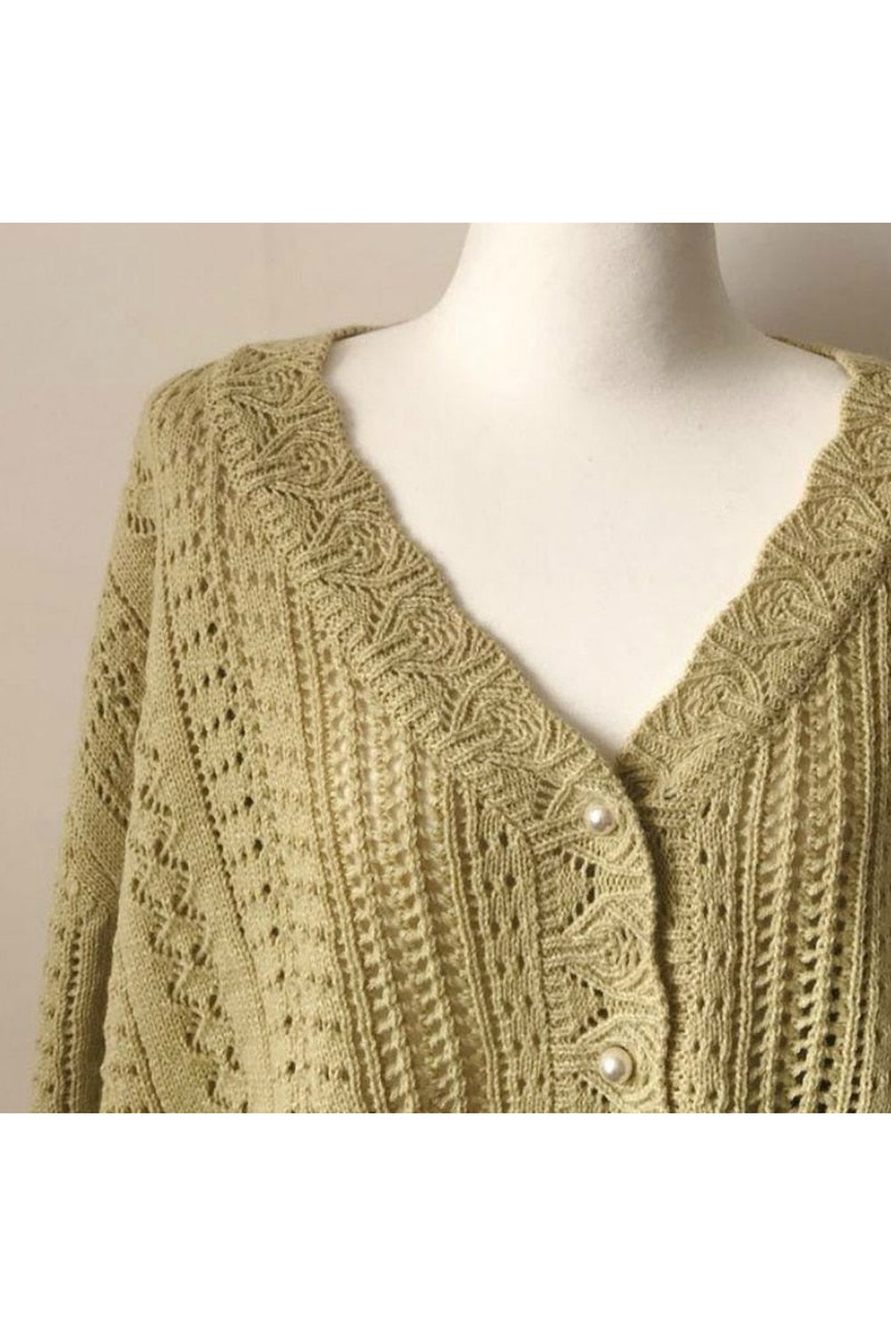 Vintage Elegant Cropped Fall Sweater cottagecoreclothes