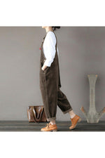 Goblincore Corduroy Jumpsuit cottagecoreclothes