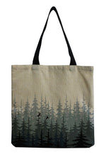 Mushroom Print Shopping Bag cottagecoreclothes