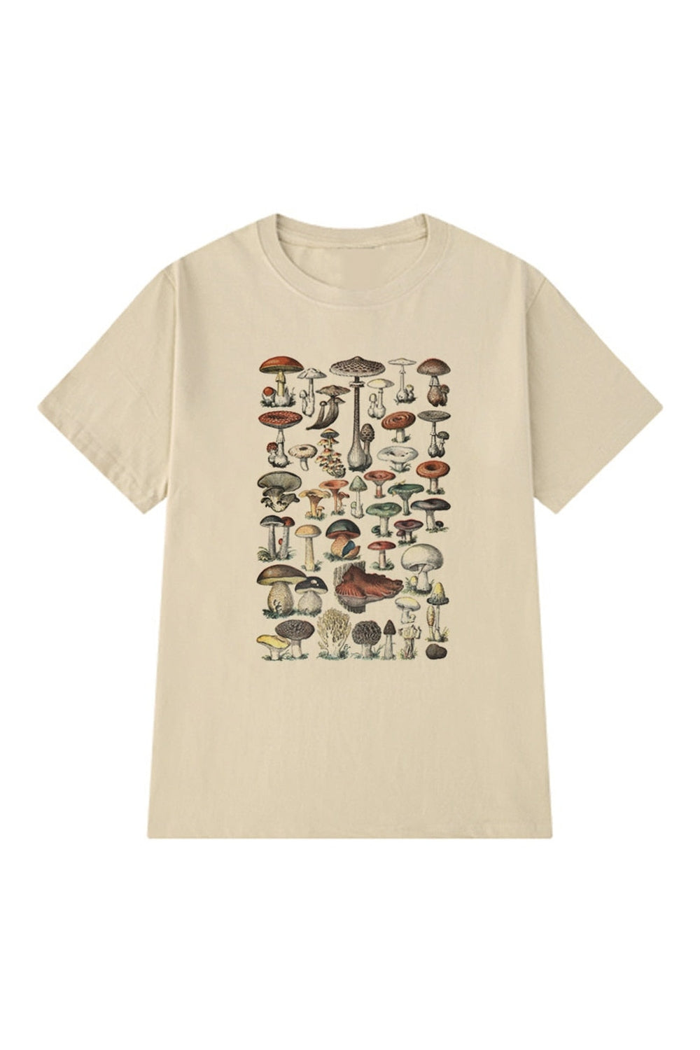 Vintage Mushroom Print T-Shirt cottagecoreclothes