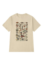 Vintage Mushroom Print T-Shirt cottagecoreclothes