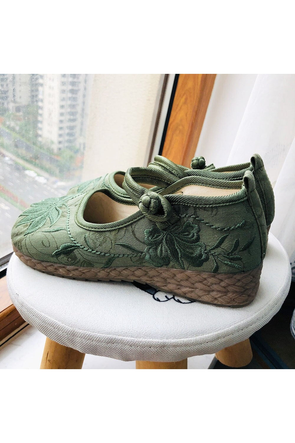 Soft Cotton Flat Shoes cottagecoreclothes