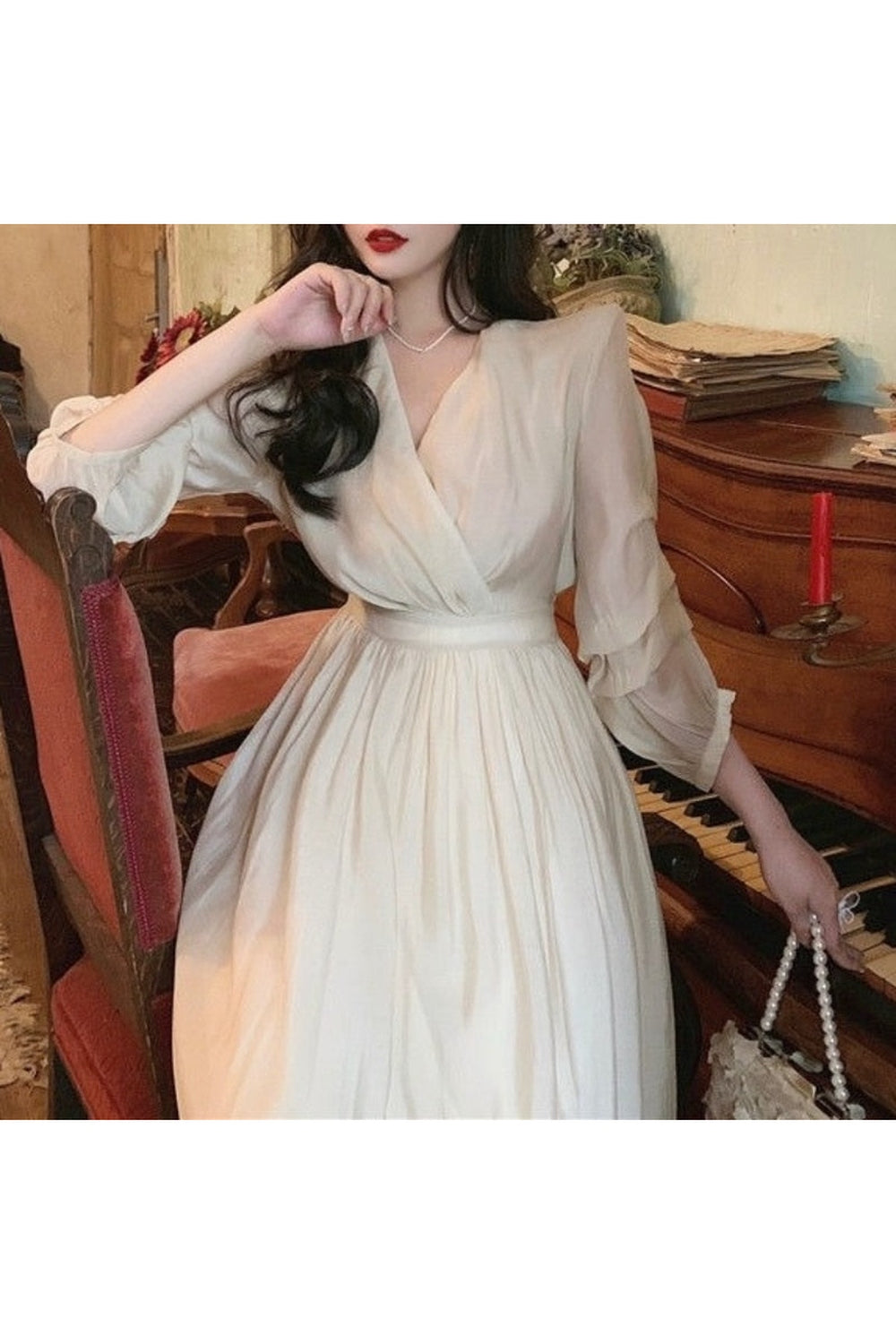 Fairycore Elegant Princess Dress cottagecoreclothes