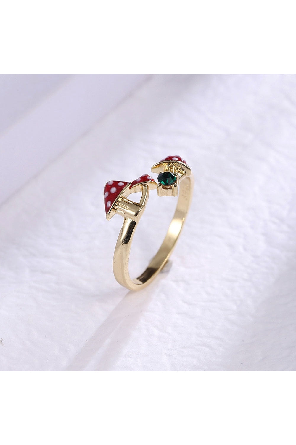 Retro Aesthetics Mushroom Ring cottagecoreclothes