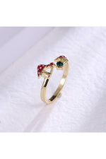 Retro Aesthetics Mushroom Ring cottagecoreclothes