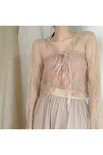 Vintage Fairy Lace Shirt cottagecoreclothes