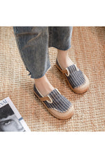 Cottagecore Striped Espadrilles cottagecoreclothes