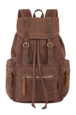 Goblincore Retro Canvas Backpack cottagecoreclothes