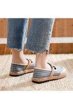 Cottagecore Striped Espadrilles cottagecoreclothes