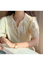 Vintage Aesthetic Elegant Blouse cottagecoreclothes