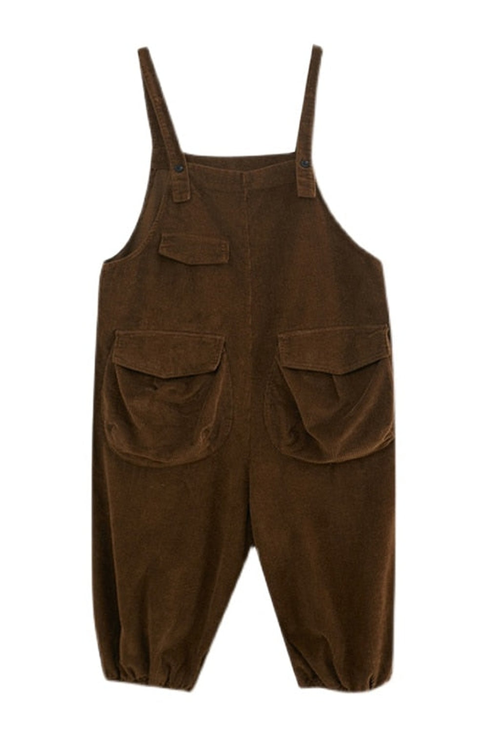 Retro Aesthetic Corduroy Jumpsuit cottagecoreclothes