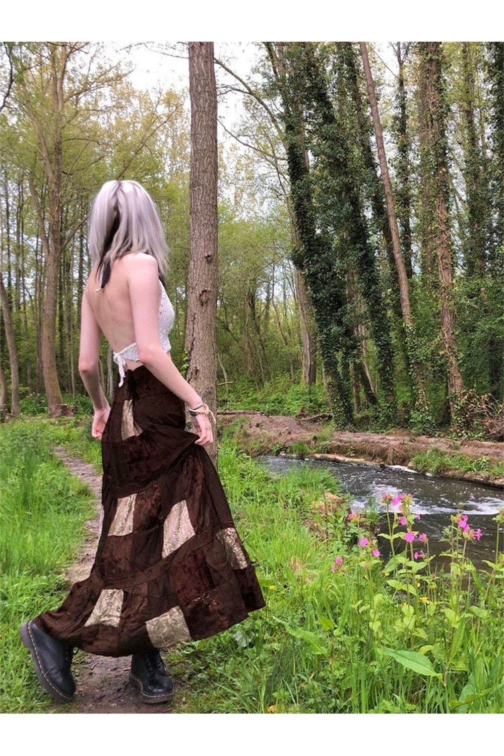 Goblincore Brow Long Skirt cottagecoreclothes