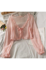 Fairycore Thin Breathable Blouse cottagecoreclothes