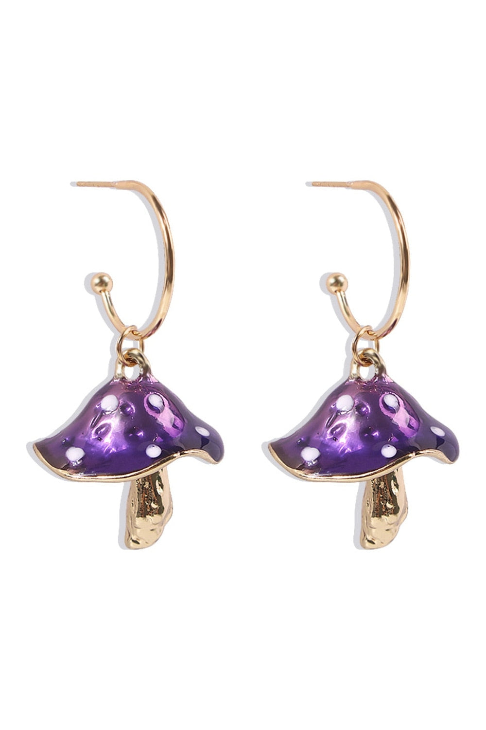 Goblincore Mushroom Earrings cottagecoreclothes