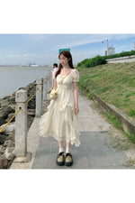Chiffon Fairycore Dress cottagecoreclothes