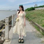 Chiffon Fairycore Dress cottagecoreclothes