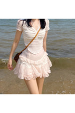 Fairy Cute Ruffle Skirt cottagecoreclothes