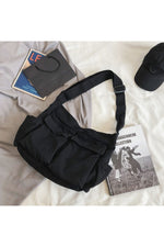 Goblincore Handbag Canvas Shoulder Bag cottagecoreclothes