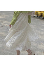 Fairycore High Waist Long Skirt cottagecoreclothes