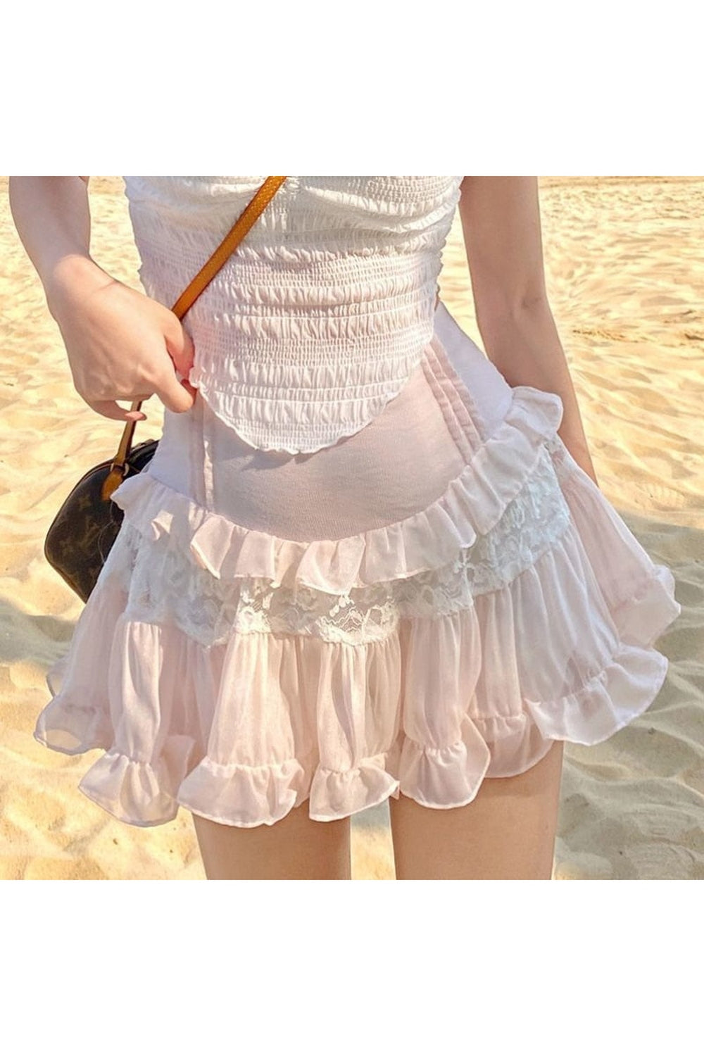 Fairy Cute Ruffle Skirt cottagecoreclothes