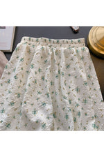 Cottagecore Vintage High Waist Skirt cottagecoreclothes