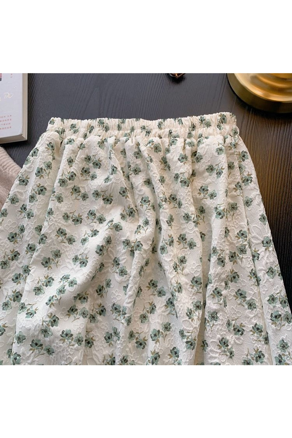 Cottagecore Vintage High Waist Skirt cottagecoreclothes