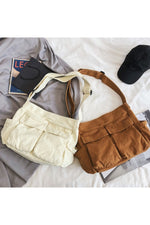 Goblincore Handbag Canvas Shoulder Bag cottagecoreclothes