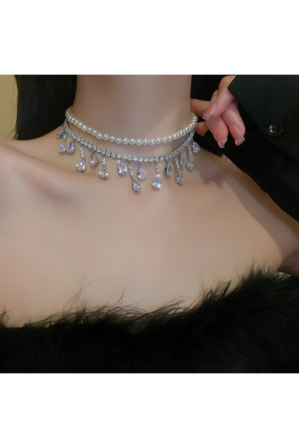 Luxury Pearl Necklace cottagecoreclothes