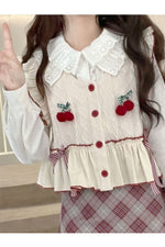 Retro Knit Fall Sweater cottagecoreclothes