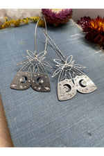 Goblincore Moth Earrings cottagecoreclothes