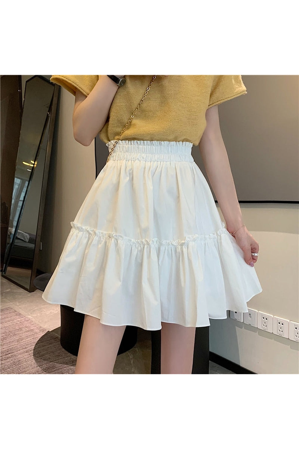 Fairycore A Line Pleated Skirt cottagecoreclothes